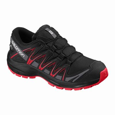 Salomon XA PRO 3D CLIMASALOMON™ WATERPROOF - Lasten Polkujuoksukengät - Mustat